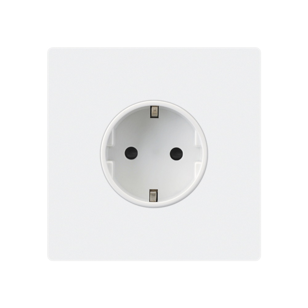 Plastics Socket-YTK German socket-White